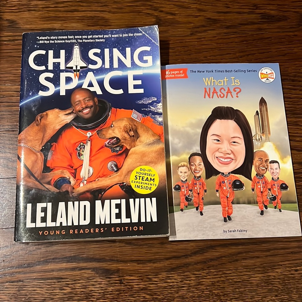 “Chasing Space “Leland Melvin and “what is” nasa series